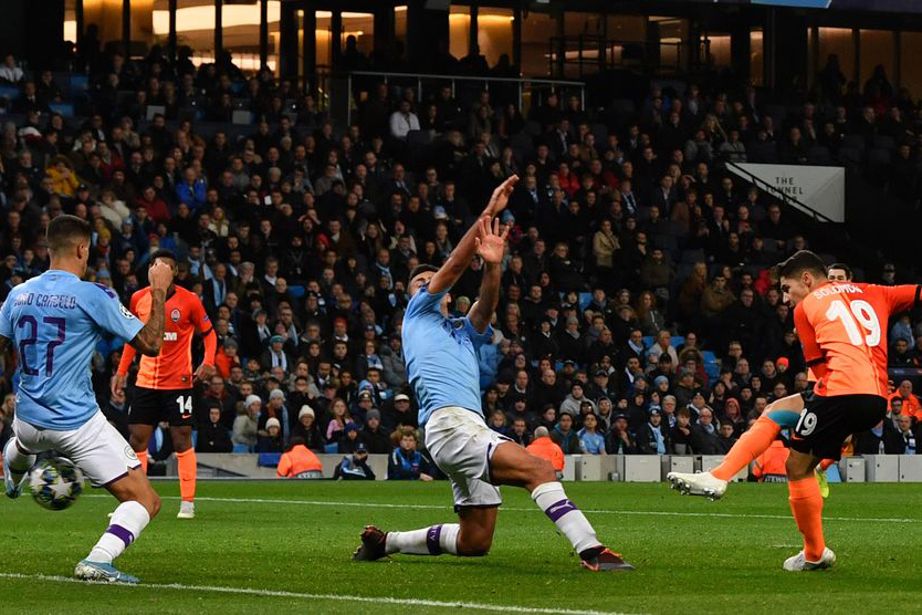 مانشستر سيتي يعبر لدور الـ16 بدوري أبطال أوروبا