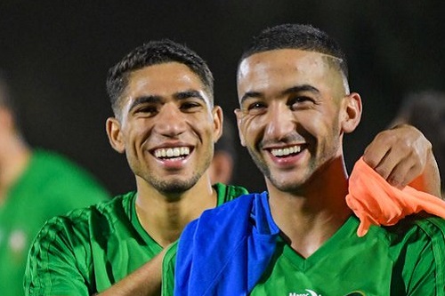 حكيمي وزياش مرشحان لجائزة أفضل لاعب إفريقي