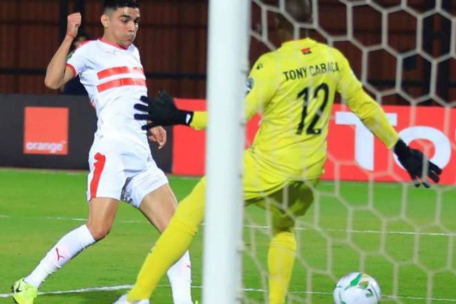 بنشرقي يقود الزمالك للفوز على بريميرو الأنغولي