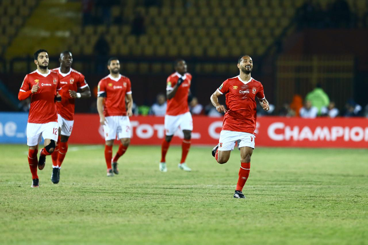 الأهلي يهزم بلاتنيوم الزيمبابوي بثنائية في العصبة