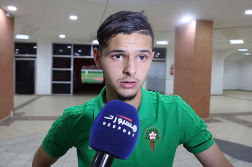 أمين خماس لهسبورت: لم أفكر كثيرا قبل اختيار اللعب للمغرب وأمرابط قدوتي