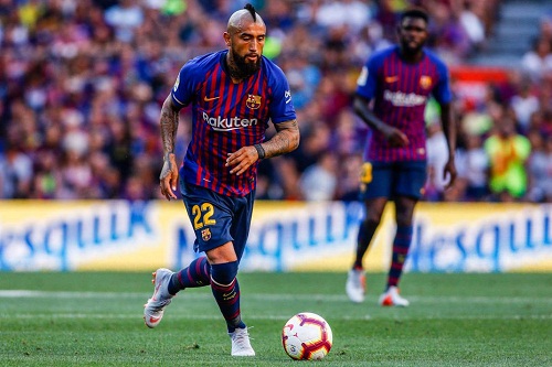 إنتر يعرض 12 مليون يورو على برشلونة لضم فيدال
