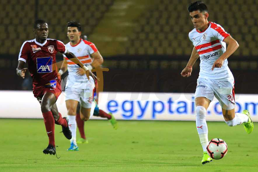 بنشرقي يقود الزمالك لتجاوز زيسكو في العصبة