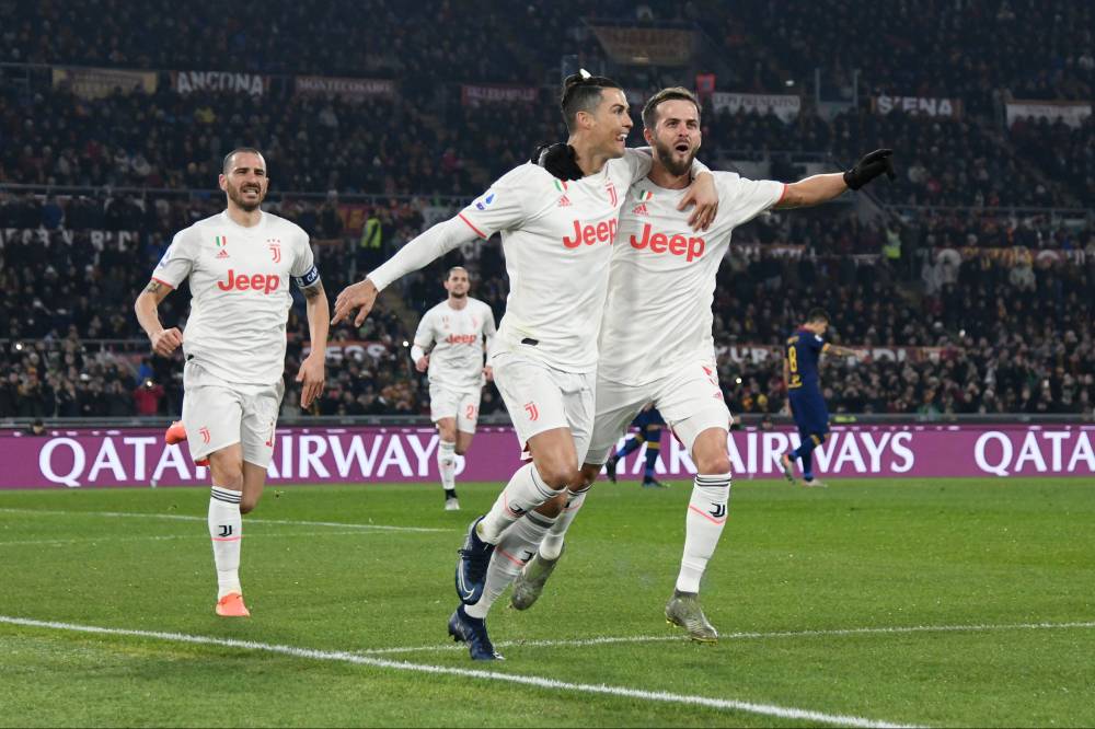 يوفنتوس يستعيد الصدارة بعد فوزه على روما
