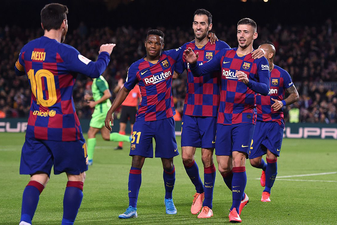 برشلونة يتجاوز صدمة فالنسيا ويصعد لدور الثمانية في كأس الملك