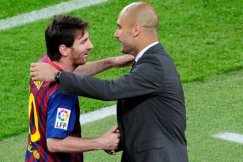 غوارديولا: أتمنى أن يُنهي ميسي مشواره في برشلونة