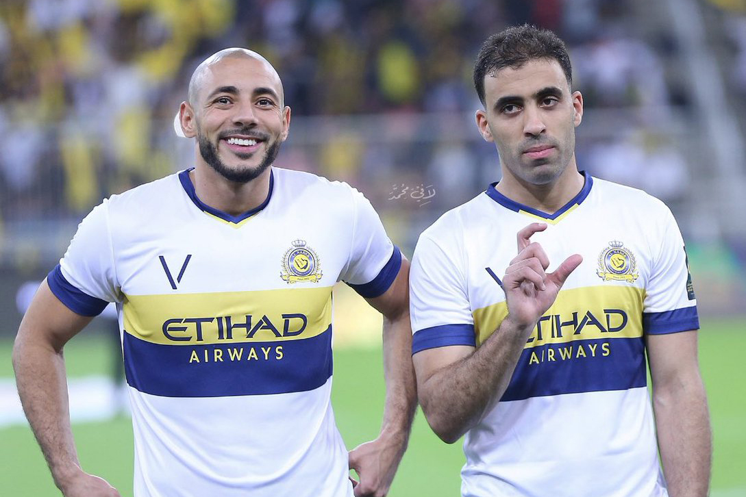 حمد الله وأمرابط يقودان لائحة النصر الأسيوية