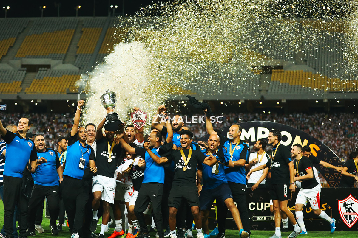 أشرف بنشرقي يقود الزمالك لسحق الترجي والظفر بكأس السوبر الإفريقي