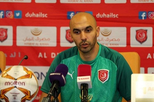 الركراكي متحمس لتحقيق فوزه الأول مع الدحيل في كأس قطر