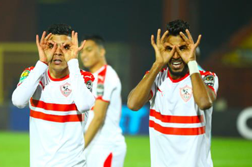 أوناجم وبنشرقي يقودان الزمالك لهزم الترجي