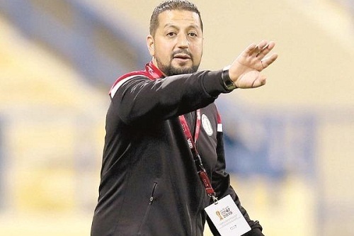 ‪المغربي عمر نجحي يتطلع لتحقيق الفوز أمام العربي في كأس قطر