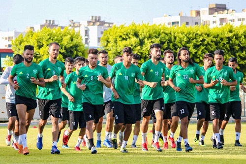 النصر الليبي يستعد لمواجهة حسنية أكادير في كأس "الكاف" بالقاهرة