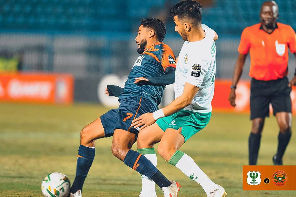 نهضة بركان يعود بتعادل ثمين أمام المصري البورسعيدي في ربع نهائي كأس "الكاف"