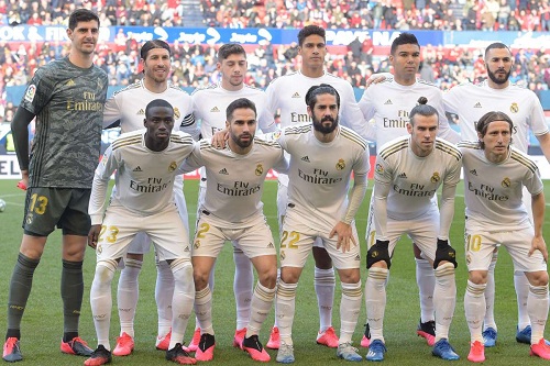 وضع فريق ريال مدريد في الحجر الصحي