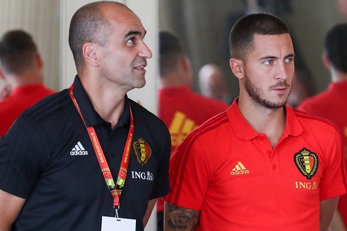 مدرب بلجيكا يطمئن الجماهير على إيدين هازارد