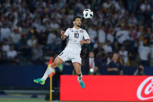 امبارك بوصوفة يحصد جائزة أفضل لاعب إفريقي مر على الدوري البلجيكي