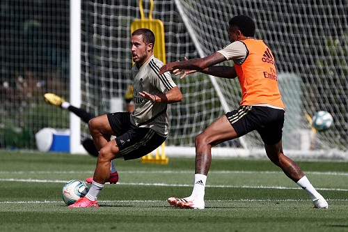 أول تدريب جماعي لريال مدريد قبل ملاقاة إيبار