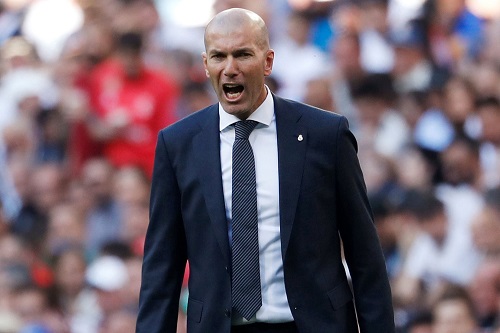 زيدان يحقق رقما قياسيا شخصيا مع ريال مدريد أمام إيبار
