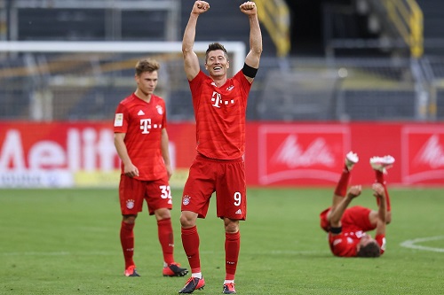بايرن يحقق رقما قياسيا جديدا في البوندسليغا