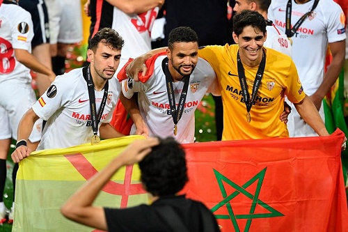 "الليغا" تحتفي بياسين بونو على مواقع التواصل بعد تتويجه الأوروبي