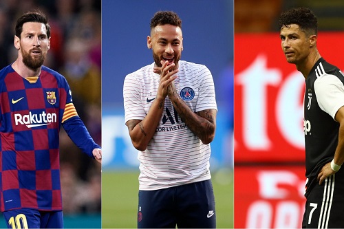 ميسي ونيمار ضمن قائمة فريق دوري أبطال أوروبا وكريستيانو يغيب