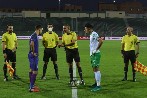 التعادل ينهي مباراة م.وجدة وضيفه الرجاء الملالي