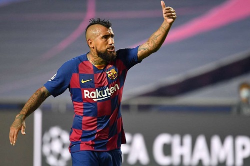 الشيلي أرتورو فيدال: برشلونة يجب عليه تغيير الكثير من الأمور