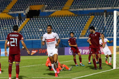 الزمالك يهزم بيراميدز في الدوري المصري