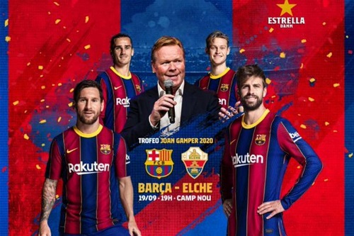 إلتشي منافس برشلونة في كأس خوان غامبر