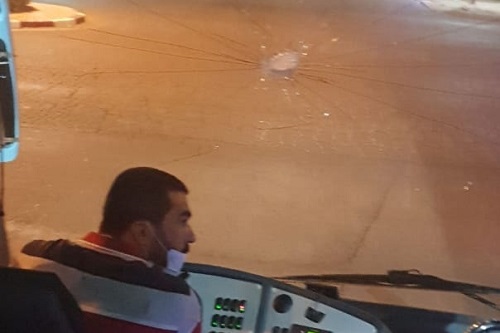 اعتداء على حافلة سريع وادي زم بعد لقاء الوداد