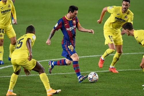 ميسي يقود برشلونة أمام خيتافي في محاولة استعادة الهوية بالدوري الإسباني