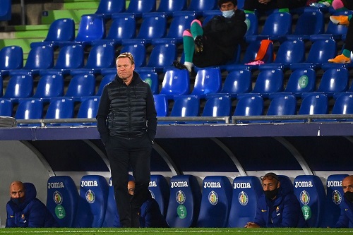 كومان يوجه سهامه نحو برشلونة الرديف بسبب سوء أداء الفريق الأول