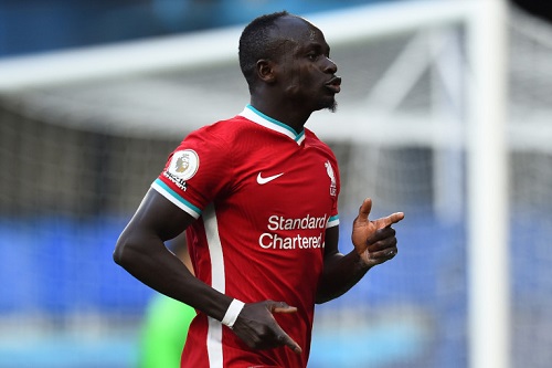 ليفربول يعلن إصابة ساديو ماني بكورونا