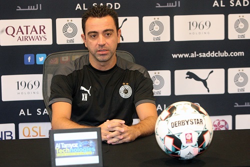 تشافي: سعيد بالعودة لصدارة الدوري القطري