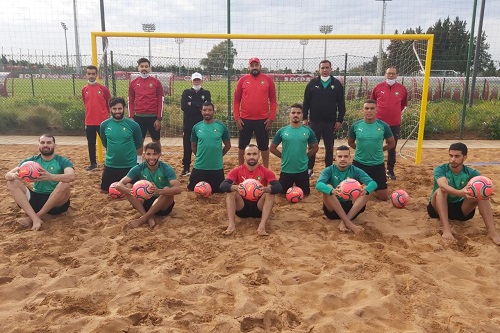 تجمع إعدادي للمنتخب الوطني للكرة الشاطئية