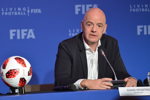 إنفانتينو: كأس العالم للأندية 2021 ستقام بـ7 فرق