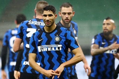 حكيمي يكشف سر تألقه وتسجيله لهدفين مع إنتر ميلان أمام بولونيا