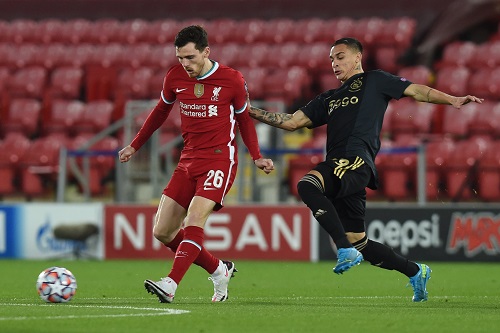 ليفربول يحسم تأهله للدور الثاني في دوري الأبطال وأتلانتا يفلت من الهزيمة