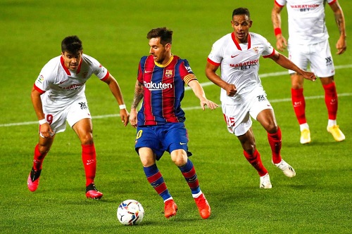 برشلونة يختتم 2020 بغياب نجمه ميسي وقطبا مدريد للبقاء في القمة