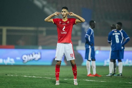 بانون يتألق ويُسجل أول أهدافه بقميص الأهلي في دوري الأبطال