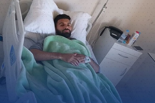 عملية جراحية ناجحة لهشام مرشاد في الركبة