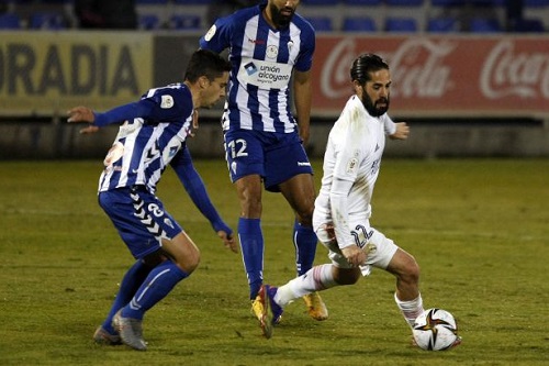 ألكويانو يفجر كبرى مفاجآت كأس الملك بالإطاحة بريال مدريد