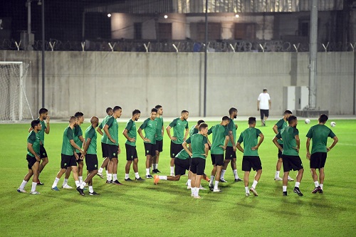 منتخب المحليين يُنهي استعداداته لموقعة رواندا في "شان" الكاميرون