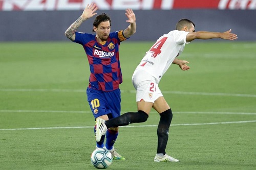 برشلونة يواجه إشبيلية في كأس ملك إسبانيا