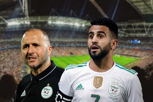 بلماضي: محرز غير سعيد في مانشستر سيتي