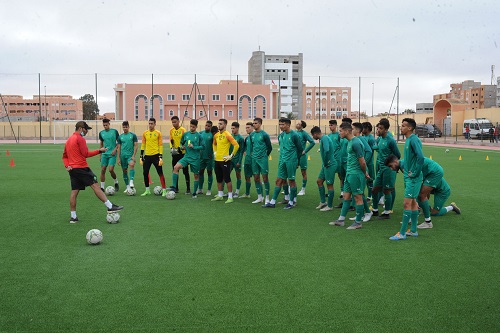 عبوب يحدد اللائحة النهائية لـ"الأشبال" المشاركة بـ"كان" موريتانيا