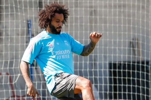 مارسيلو ينضم للتدريبات الجماعية لريال مدريد