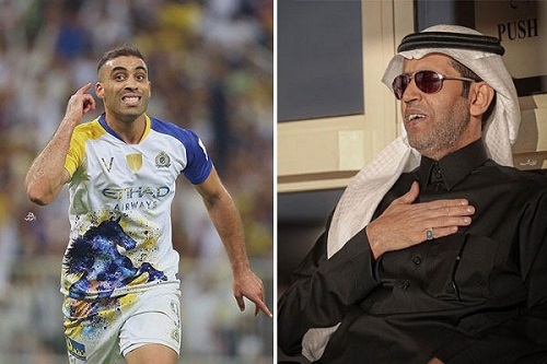 100 ألف ريال سعودي لحمد الله بعد بلوغه المئوية مع النصر