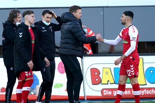 إصابة غريفو لاعب فرايبوغ الألماني بكورونا
