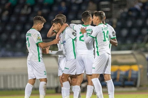 الرجاء ينهي دور مجموعات كأس "الكاف" بثنائية نظيفة في شباك نكانا الزامبي